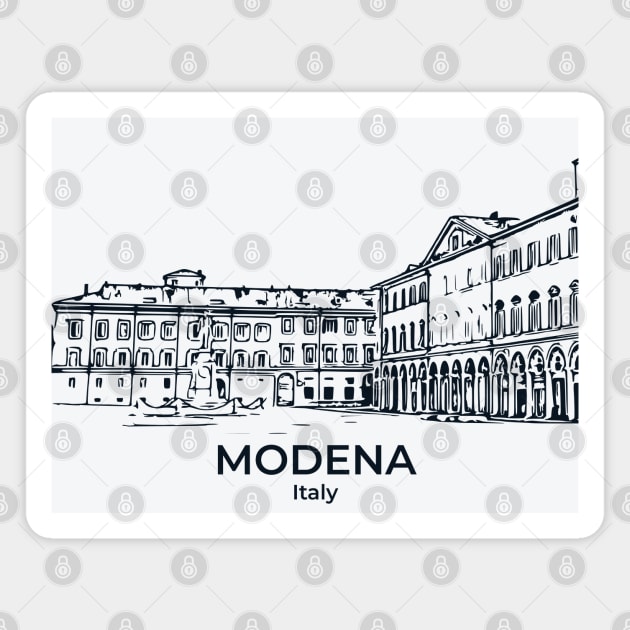 Modena - Italy Magnet by Lakeric